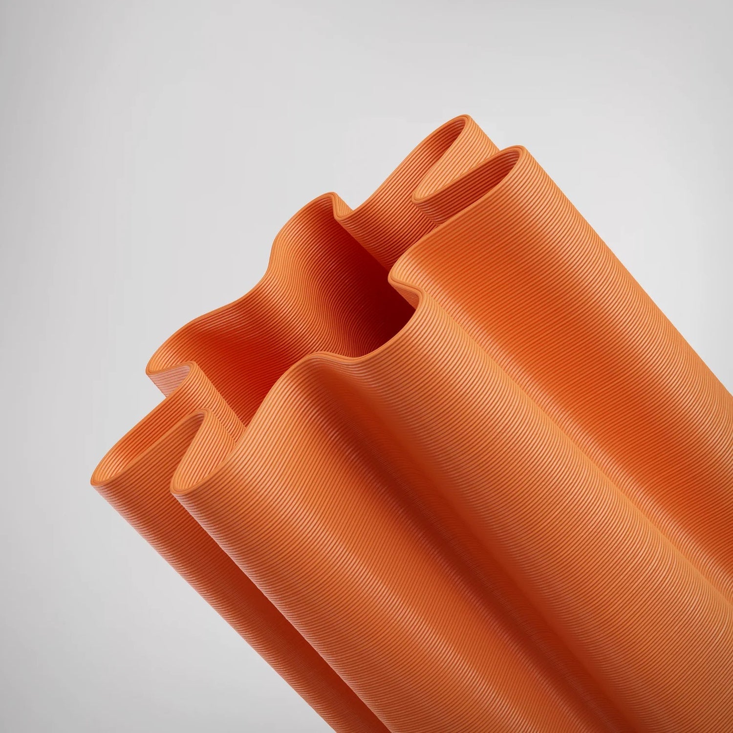 Ooak - Kina 7 Walking Stick Holder, Tangerine - The Flower Crate