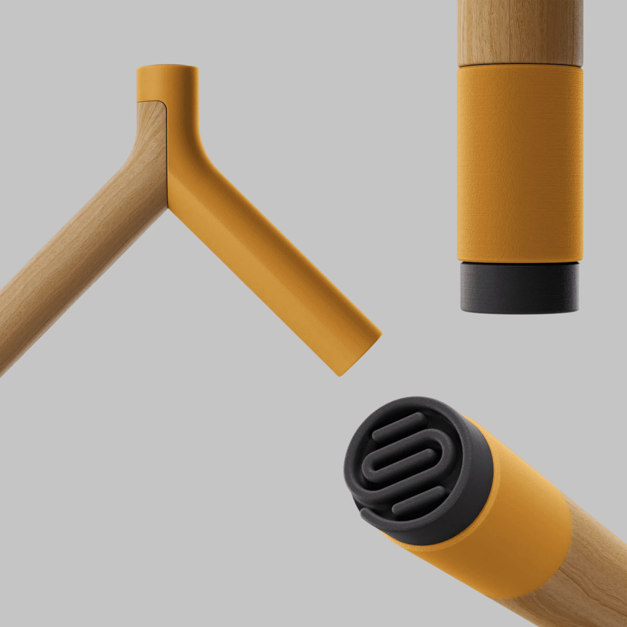 Ooak - Uno Handle, Sleeve and Foot bundle - The Flower Crate