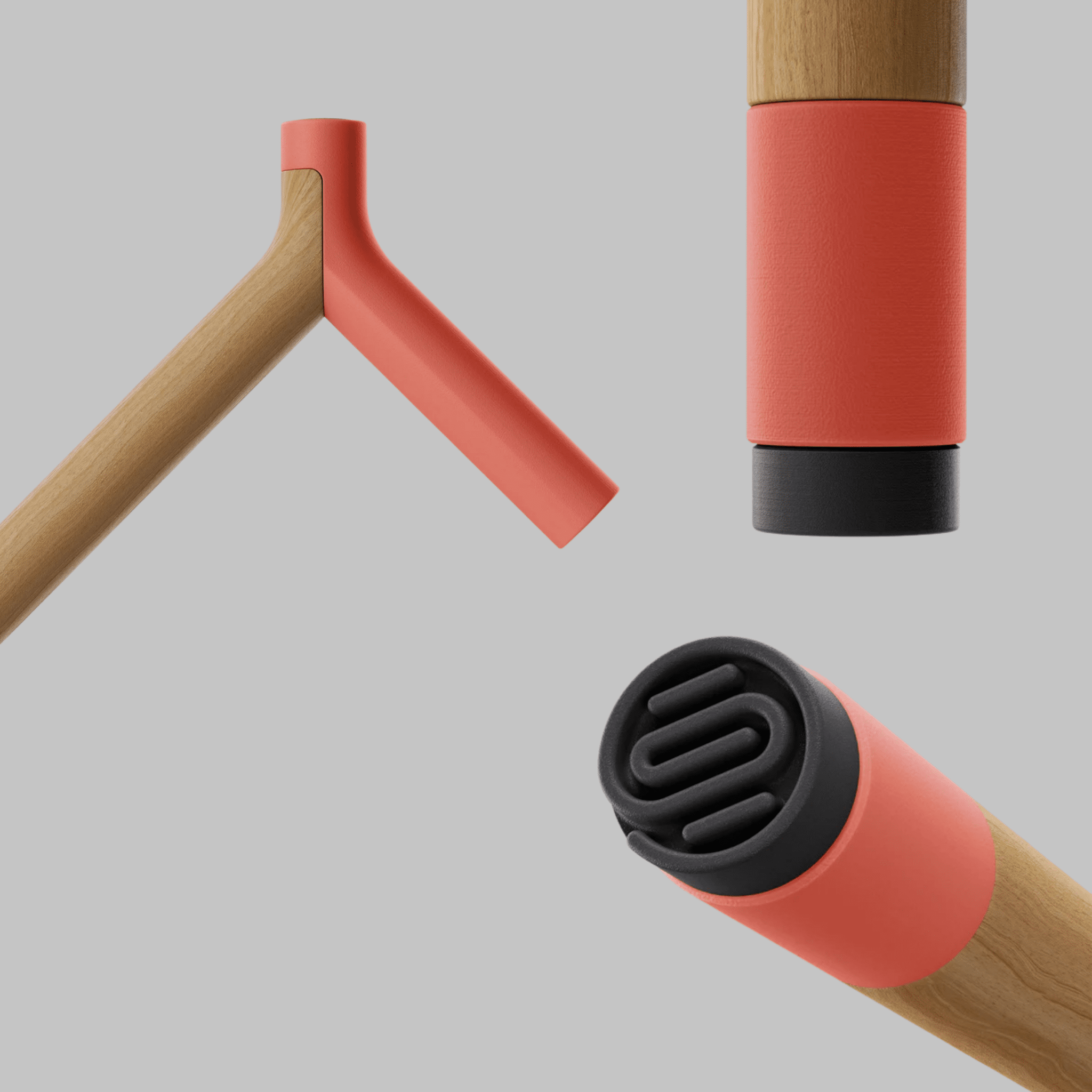 Ooak - Uno Handle, Sleeve and Foot bundle - The Flower Crate