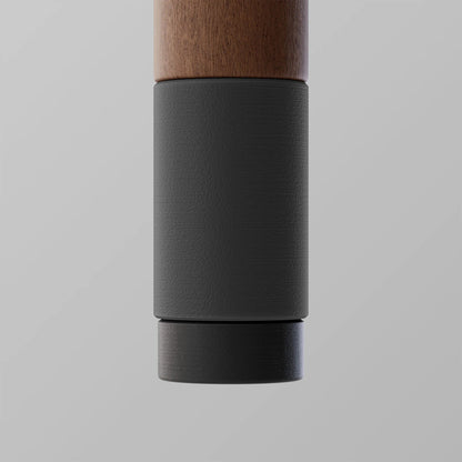 Ooak - Uno Walking Stick, Graphite &amp; Walnut - The Flower Crate