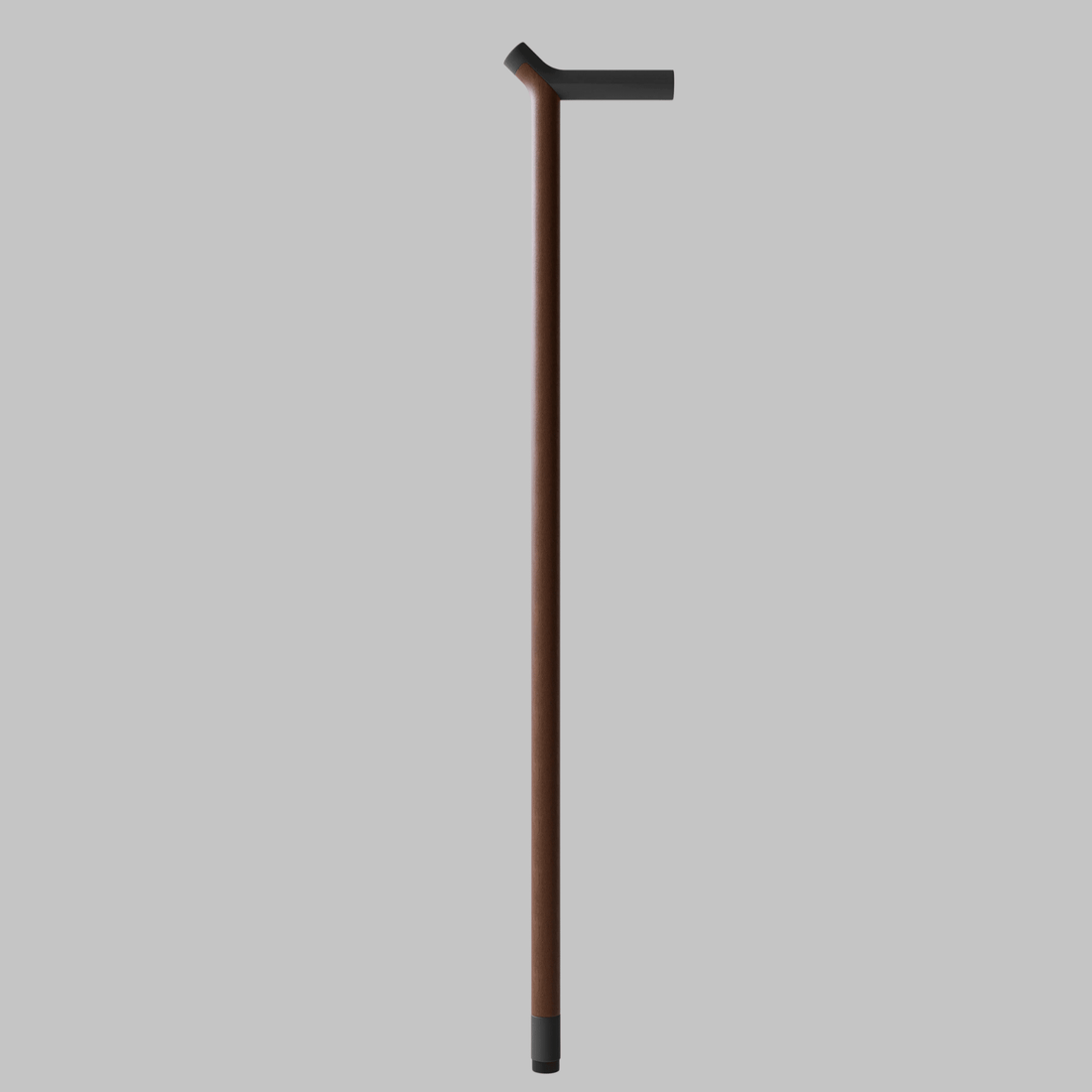 Ooak - Uno Walking Stick, Graphite & Walnut - The Flower Crate