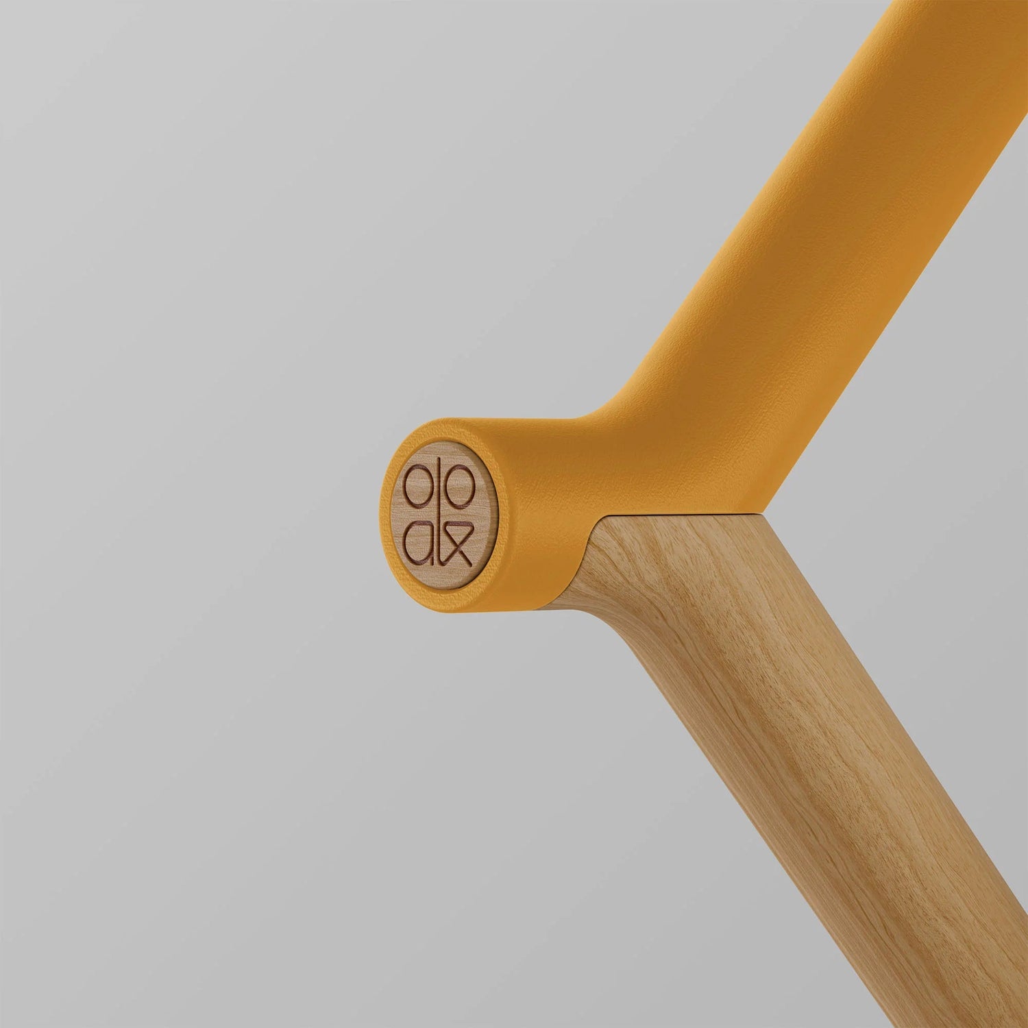 Ooak - Uno Walking Stick, Kōwhai &amp; Oak - The Flower Crate