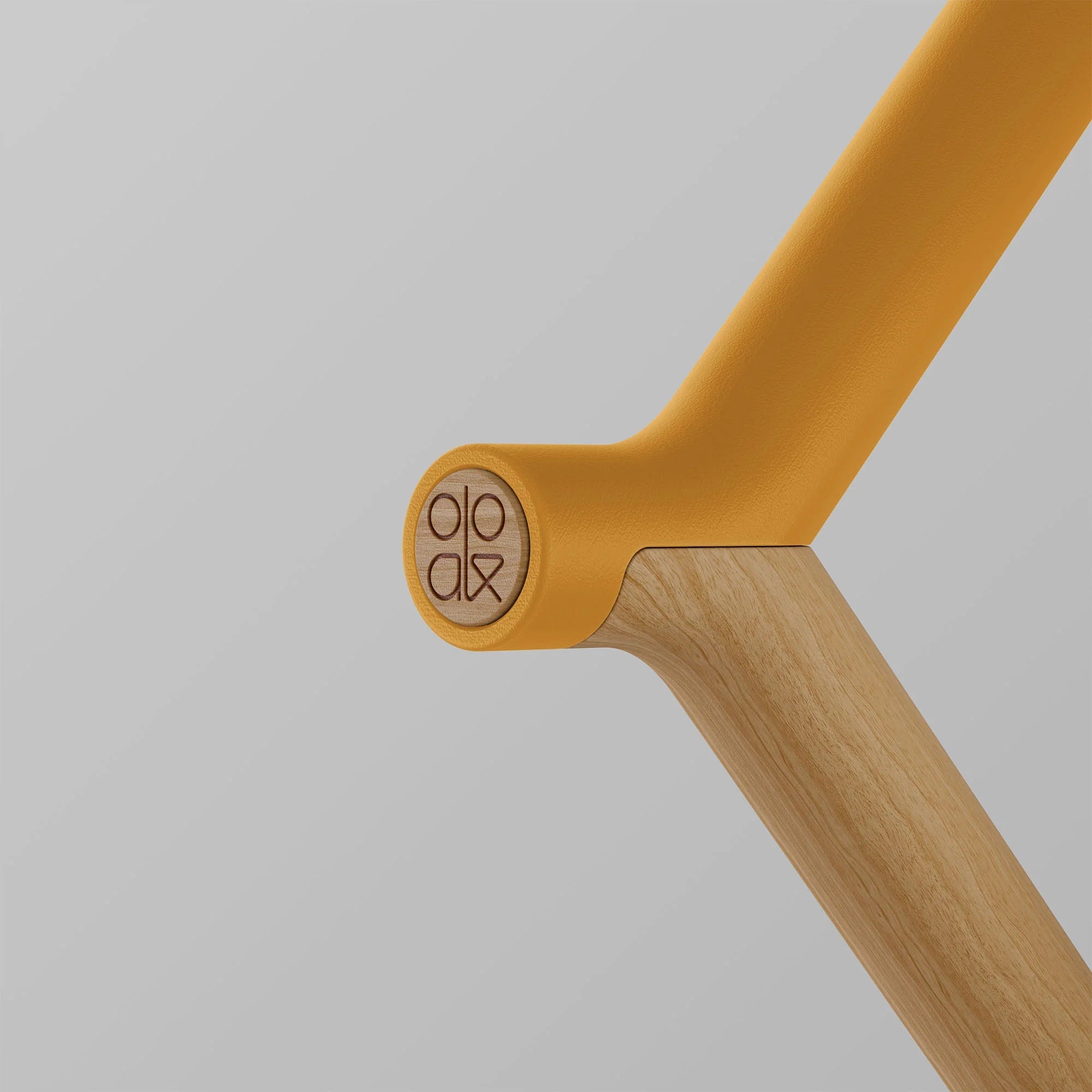 Ooak - Uno Walking Stick, Kōwhai &amp; Oak - The Flower Crate