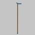 Ooak - Uno Walking Stick, Pacific & Oak - The Flower Crate