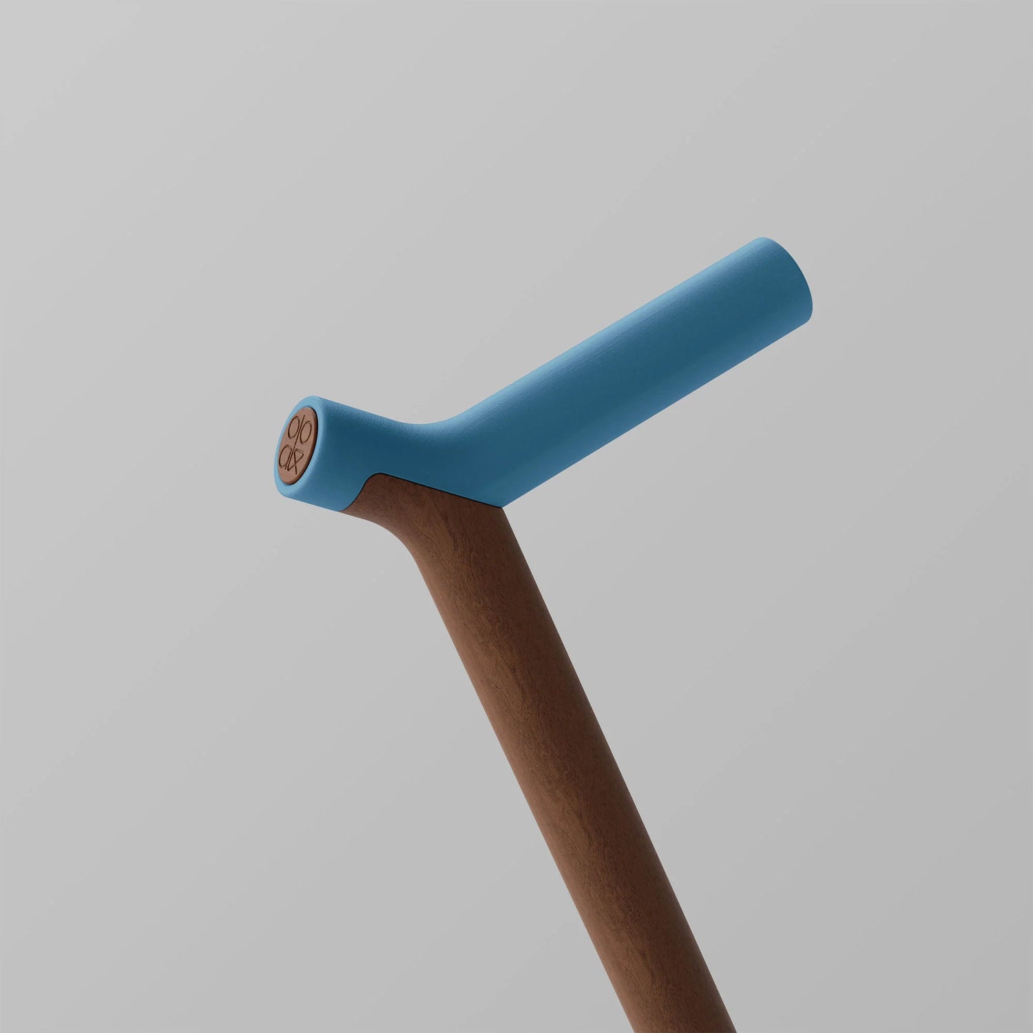 Ooak - Uno Walking Stick, Pacific &amp; Walnut - The Flower Crate