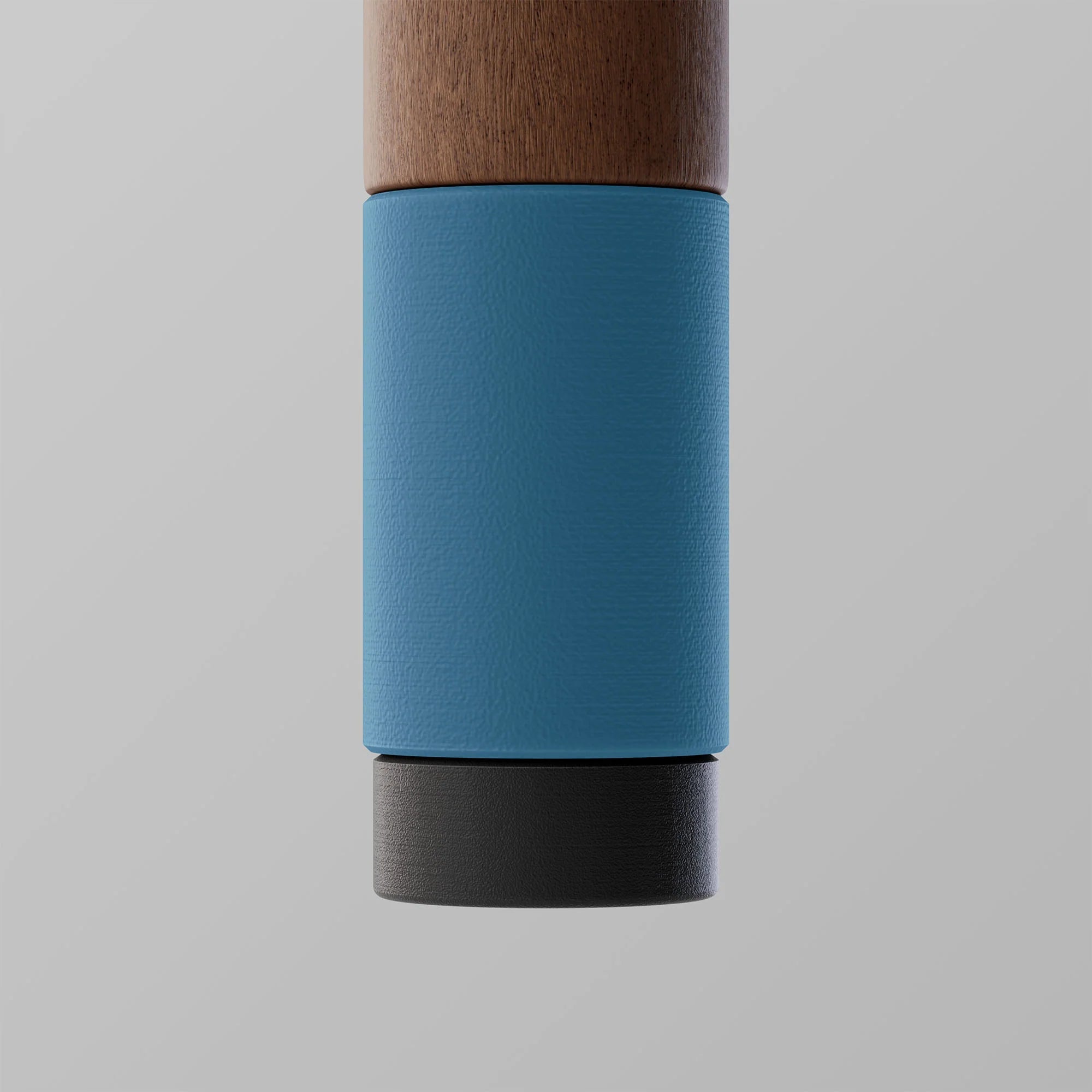 Ooak - Uno Walking Stick, Pacific &amp; Walnut - The Flower Crate