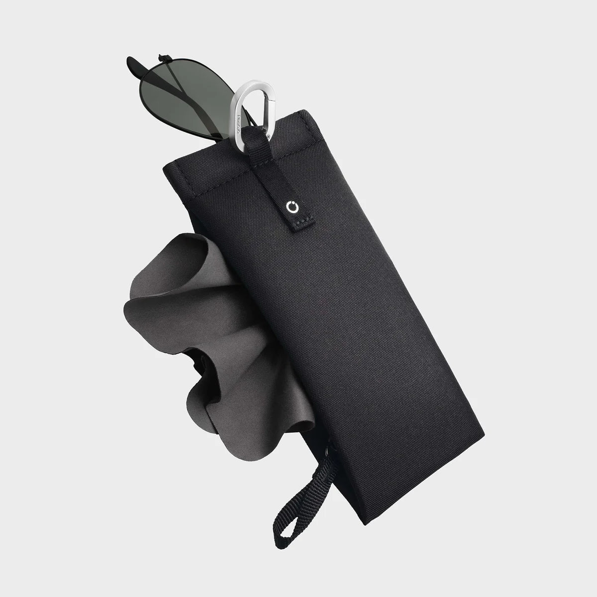 Orbitkey - Clip-On Glasses Pouch, Black - The Flower Crate