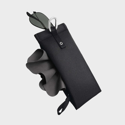 Orbitkey - Clip-On Glasses Pouch, Black - The Flower Crate