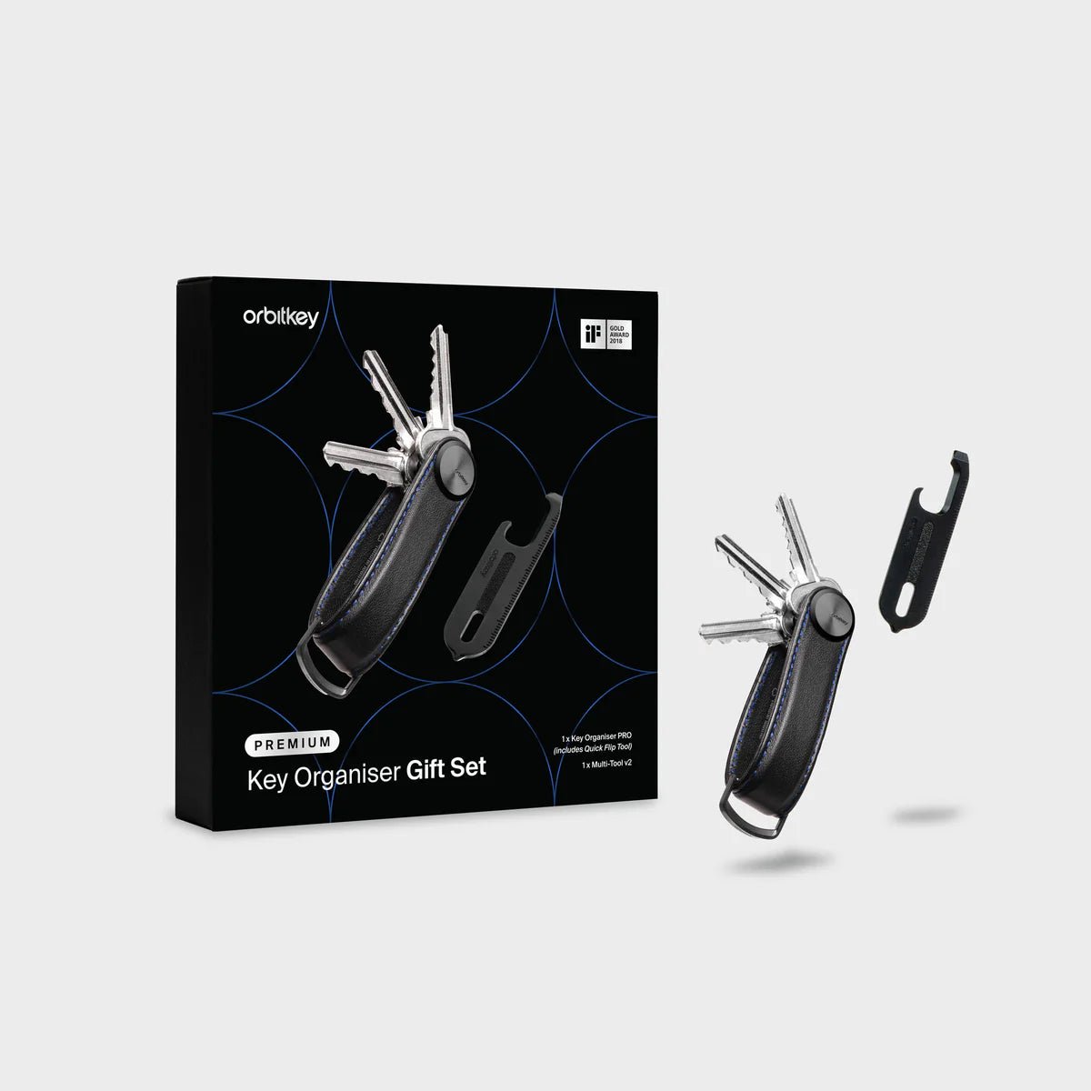 Orbitkey - Key Organiser Pro + Multi-Tool v2 Set - The Flower Crate