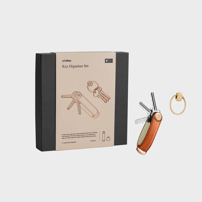 Orbitkey Key Organiser Set - Cognac - The Flower Crate