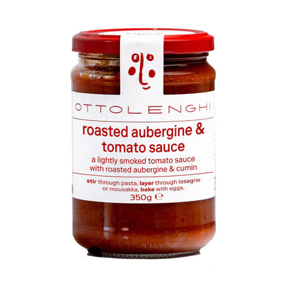 Ottolenghi - Roasted Aubergine and Tomato Sauce - The Flower Crate