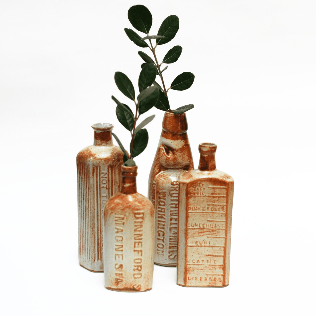 Ouseburn Pottery - Ceramic Bottles - The Flower Crate