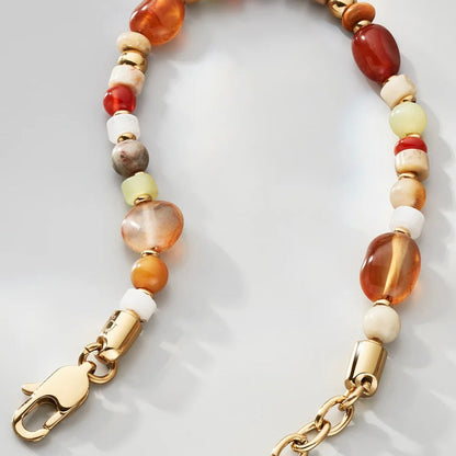 Pig &amp; Hen - Atrani Brontide Mosaic Bracelet - The Flower Crate
