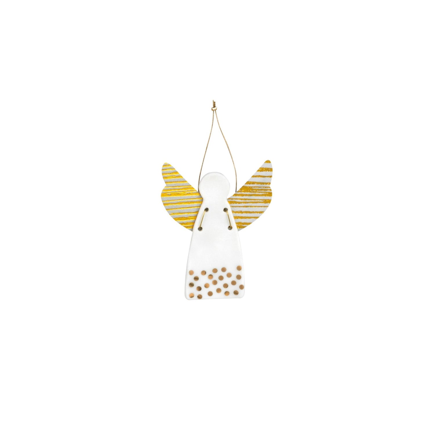 Porcelain Mini Guardian Angel - The Flower Crate