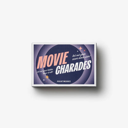Printworks - Movie Charades Card Game - The Flower Crate