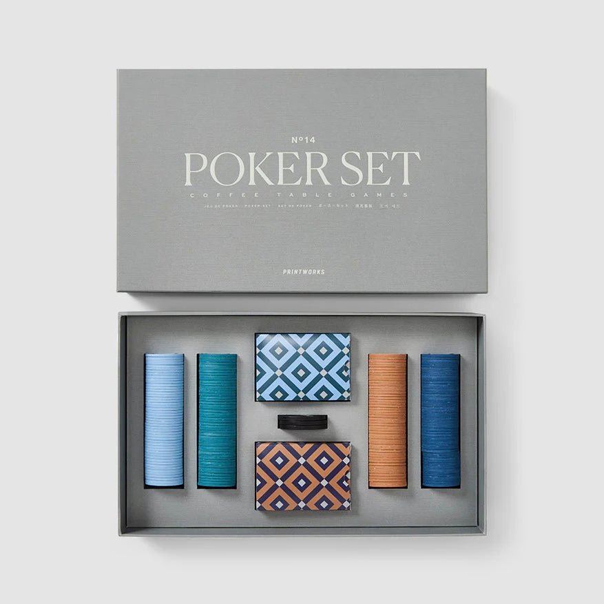 Printworks - Poker Set - The Flower Crate