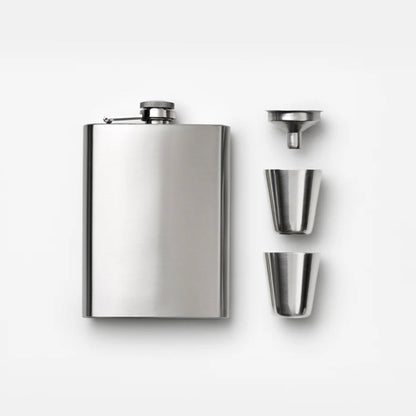 Printworks - The Hip Flask &amp; Shot Glass Set - The Flower Crate