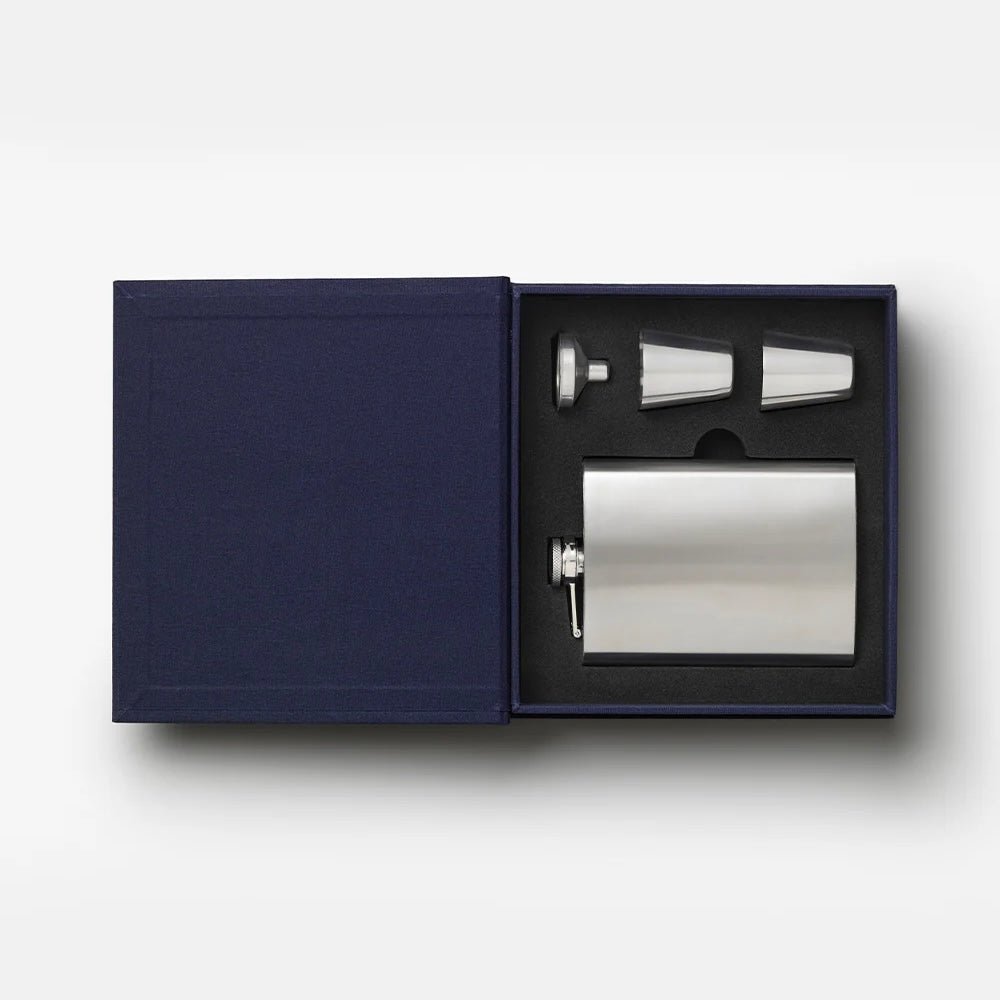 Printworks - The Hip Flask &amp; Shot Glass Set - The Flower Crate