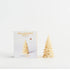 Queen B - 2 Small Christmas Tree Candles - The Flower Crate