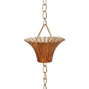 Rain Chain - Copper - The Flower Crate