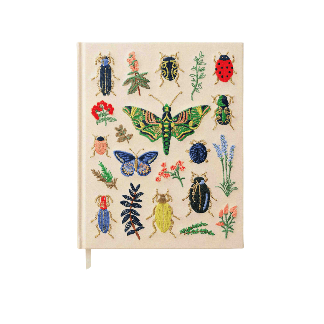 Rifle Paper Co - Curio Embroidered Sketchbook - The Flower Crate