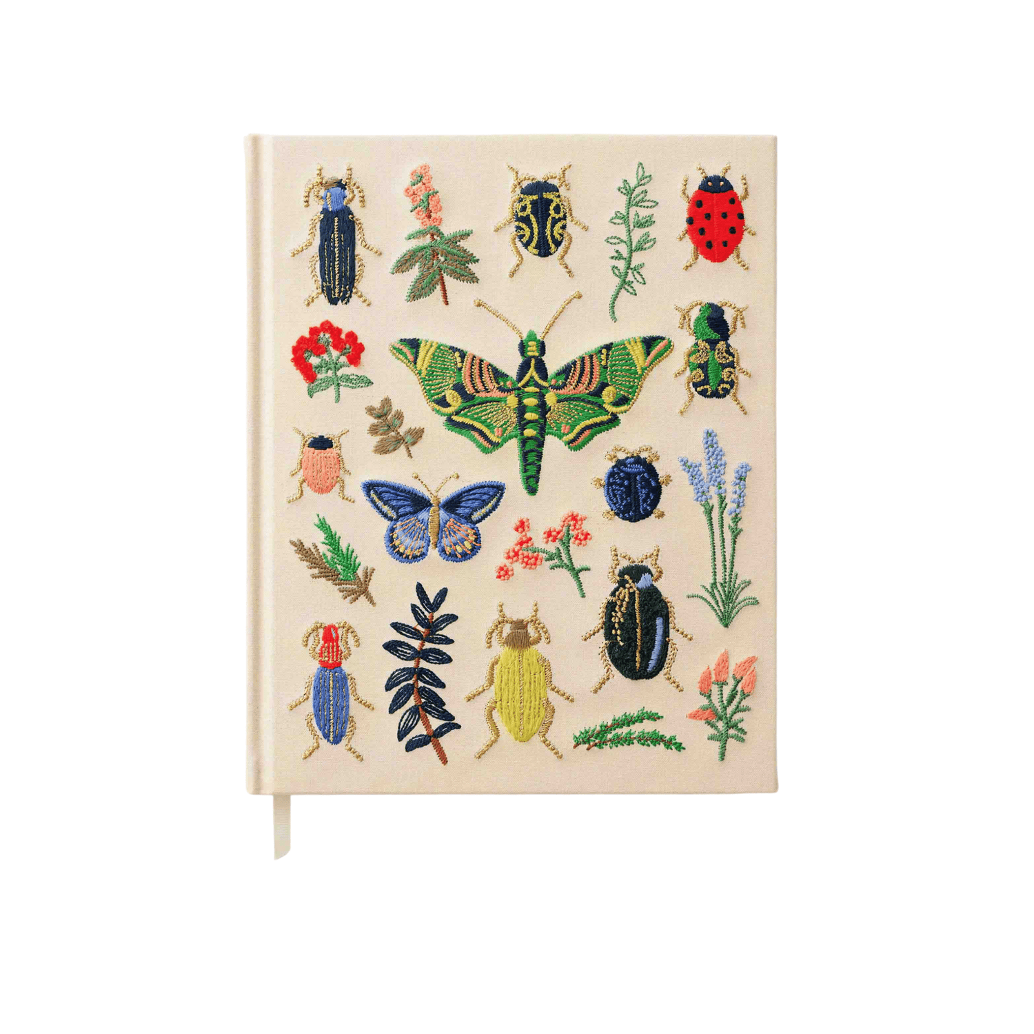 Rifle Paper Co - Curio Embroidered Sketchbook - The Flower Crate