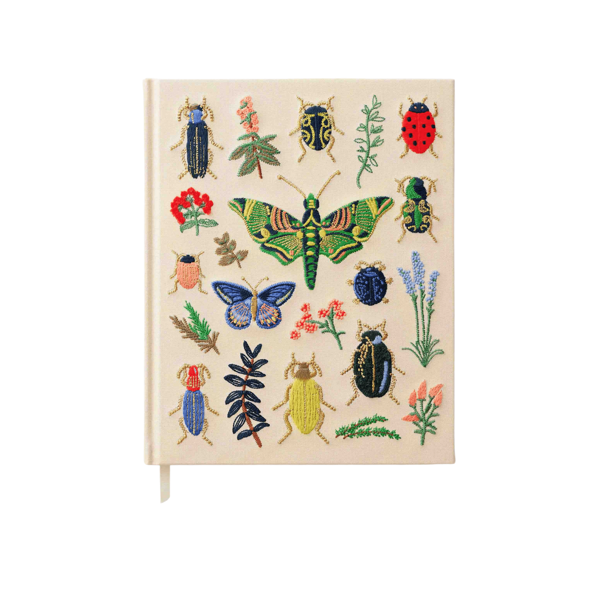 Rifle Paper Co - Curio Embroidered Sketchbook - The Flower Crate