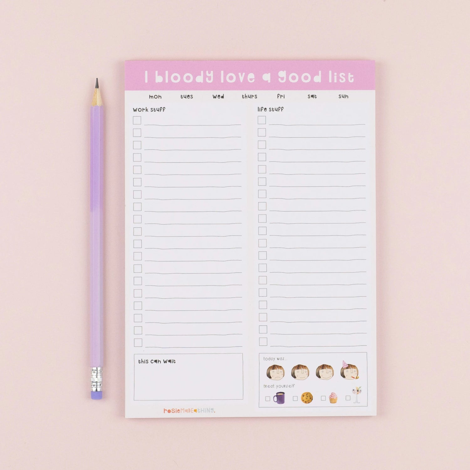 Rosie Made a Thing - Notepad - The Flower Crate