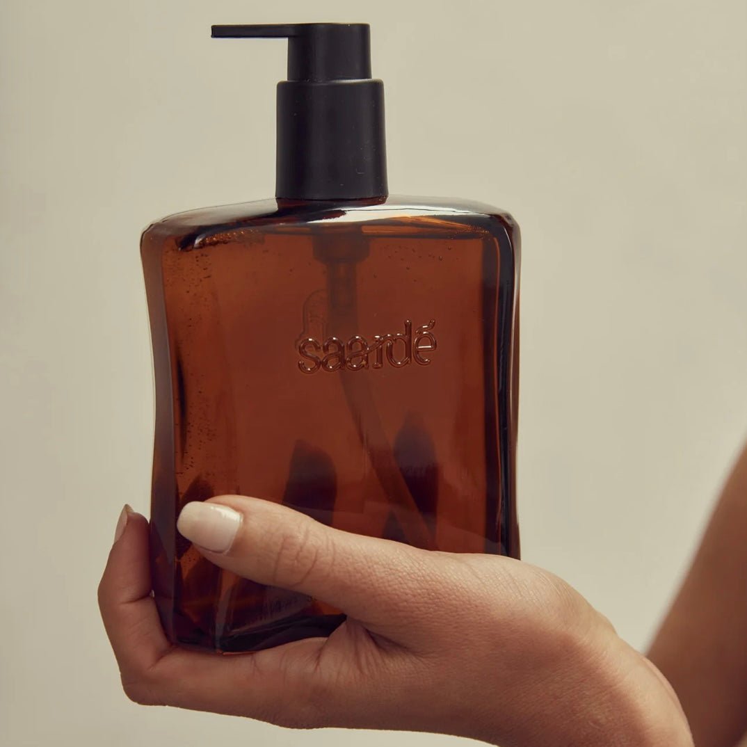 Saardé - Amber Hand & Body Wash, Byakudan - The Flower Crate