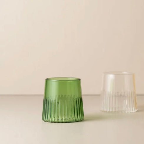 Saardé - Kairos Angular Water Glass - The Flower Crate