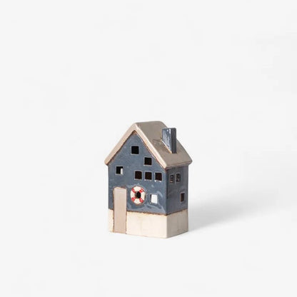 Saint Malo Tea Light House with Buoy - The Flower Crate