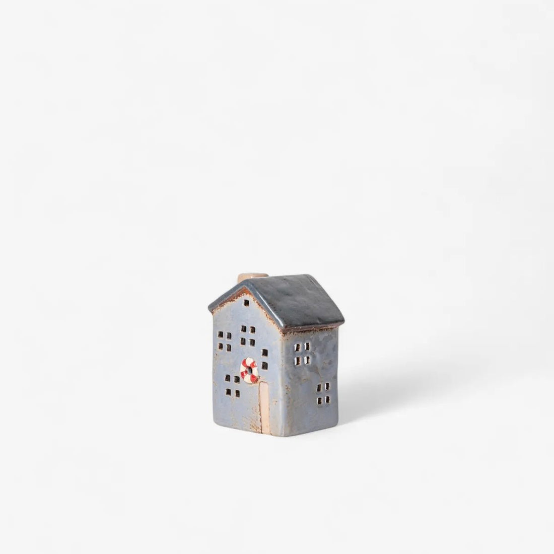 Saint Malo Tea Light House with Buoy - The Flower Crate