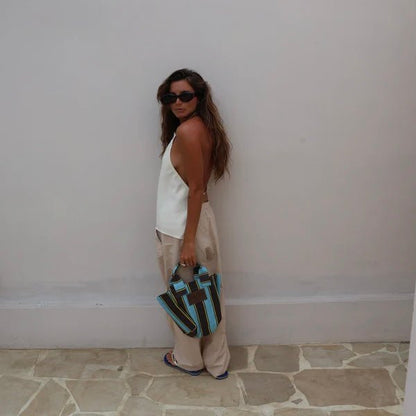 Saint Rue - Bambino Tote, Blue Crush - The Flower Crate