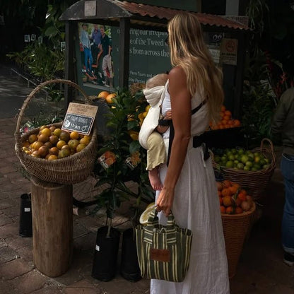 Saint Rue - Bambino Tote, Olive - The Flower Crate