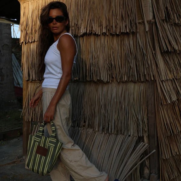 Saint Rue - Bambino Tote, Olive - The Flower Crate