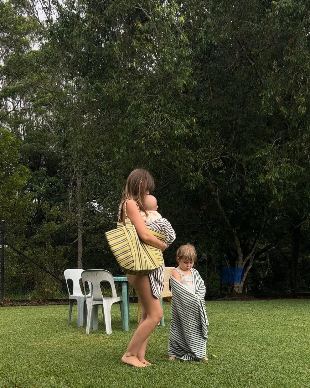 Saint Rue - Shoulder Tote, Sailor - The Flower Crate