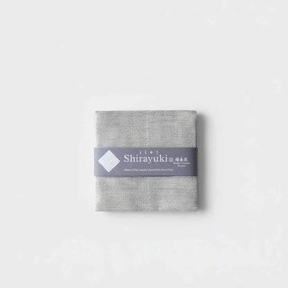 Shirayuki - Japanese Binchotan Charcoal Face Cloth - The Flower Crate