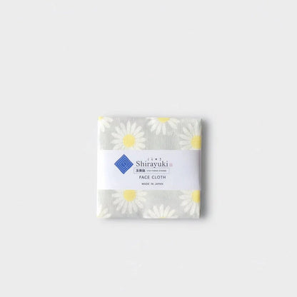 Shirayuki - Japanese Floral Face Cloth - The Flower Crate