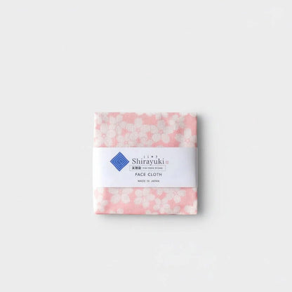Shirayuki - Japanese Floral Face Cloth - The Flower Crate