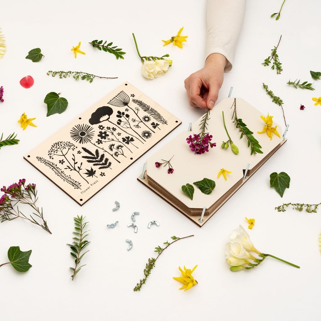 Silhouette Large Flower Press - The Flower Crate