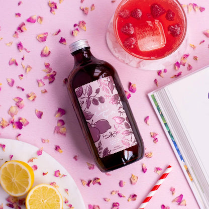 Six Barrel Soda - Raspberry &amp; Rooibos Summer Spritz - The Flower Crate