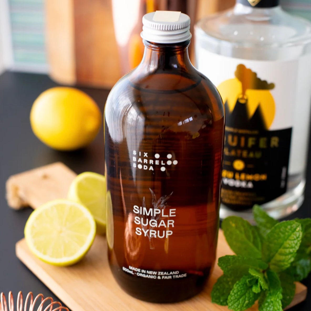 Six Barrel Soda - Simple Sugar Syrup - The Flower Crate