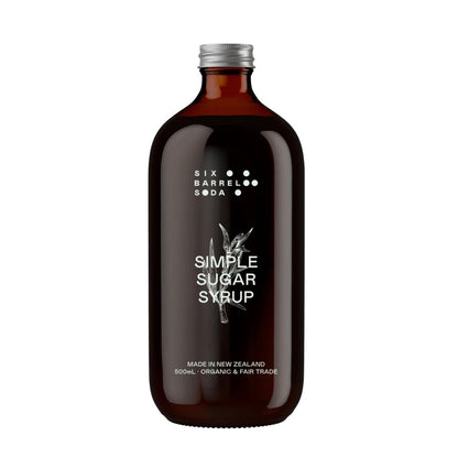 Six Barrel Soda - Simple Sugar Syrup - The Flower Crate