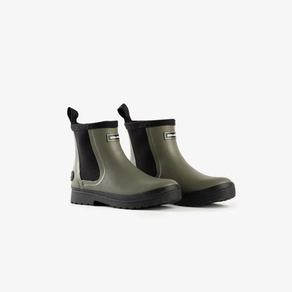Skellerup - Meadow Ankle Boot, Olive - The Flower Crate