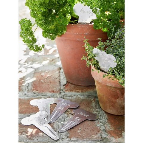 Sophie Conran - Metal Herb Labels - The Flower Crate