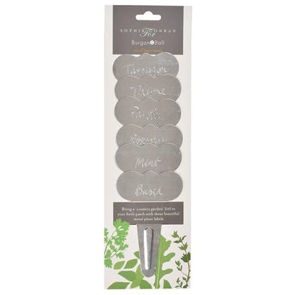Sophie Conran - Metal Herb Labels - The Flower Crate