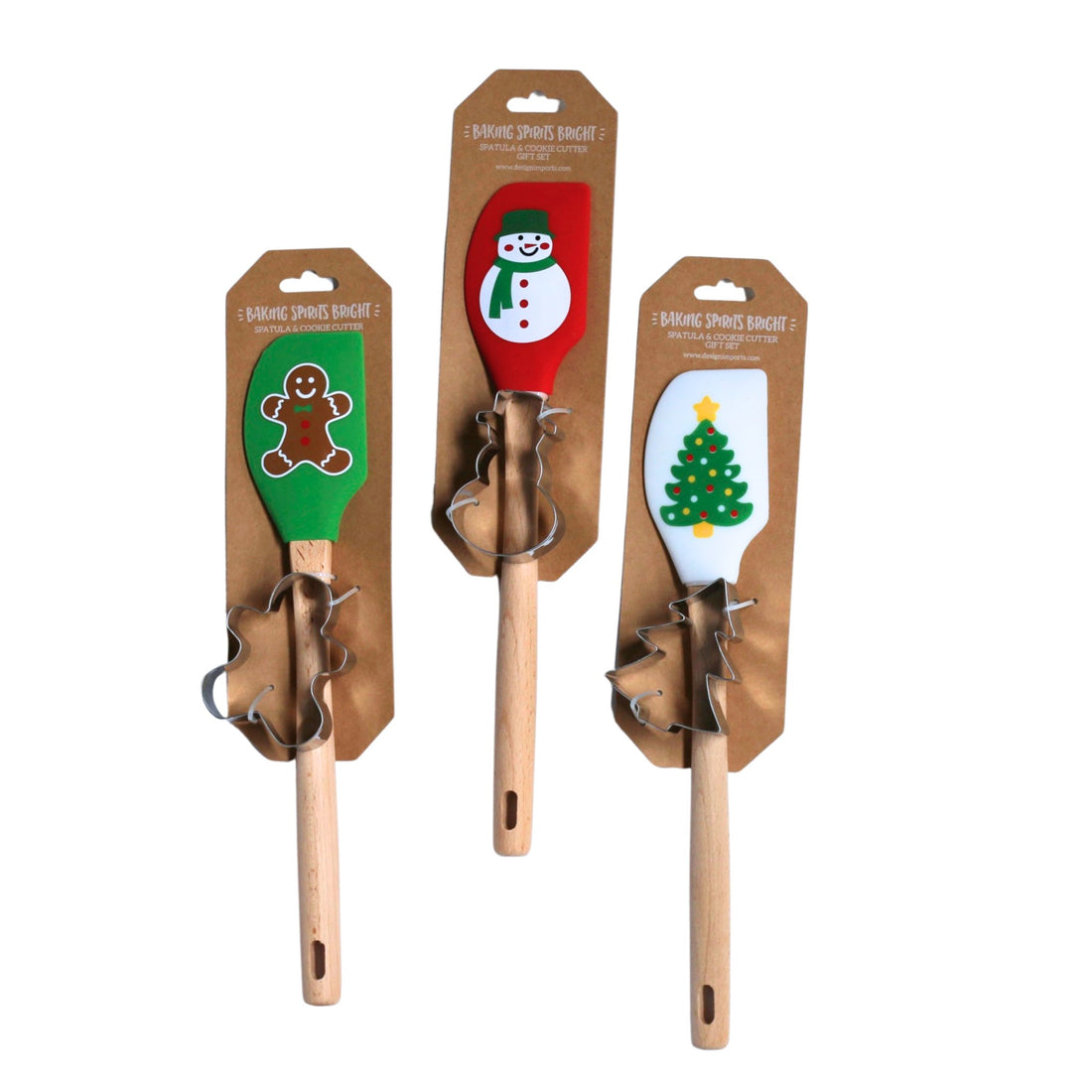 Spatula & Cookie Cutter Gift Set - The Flower Crate