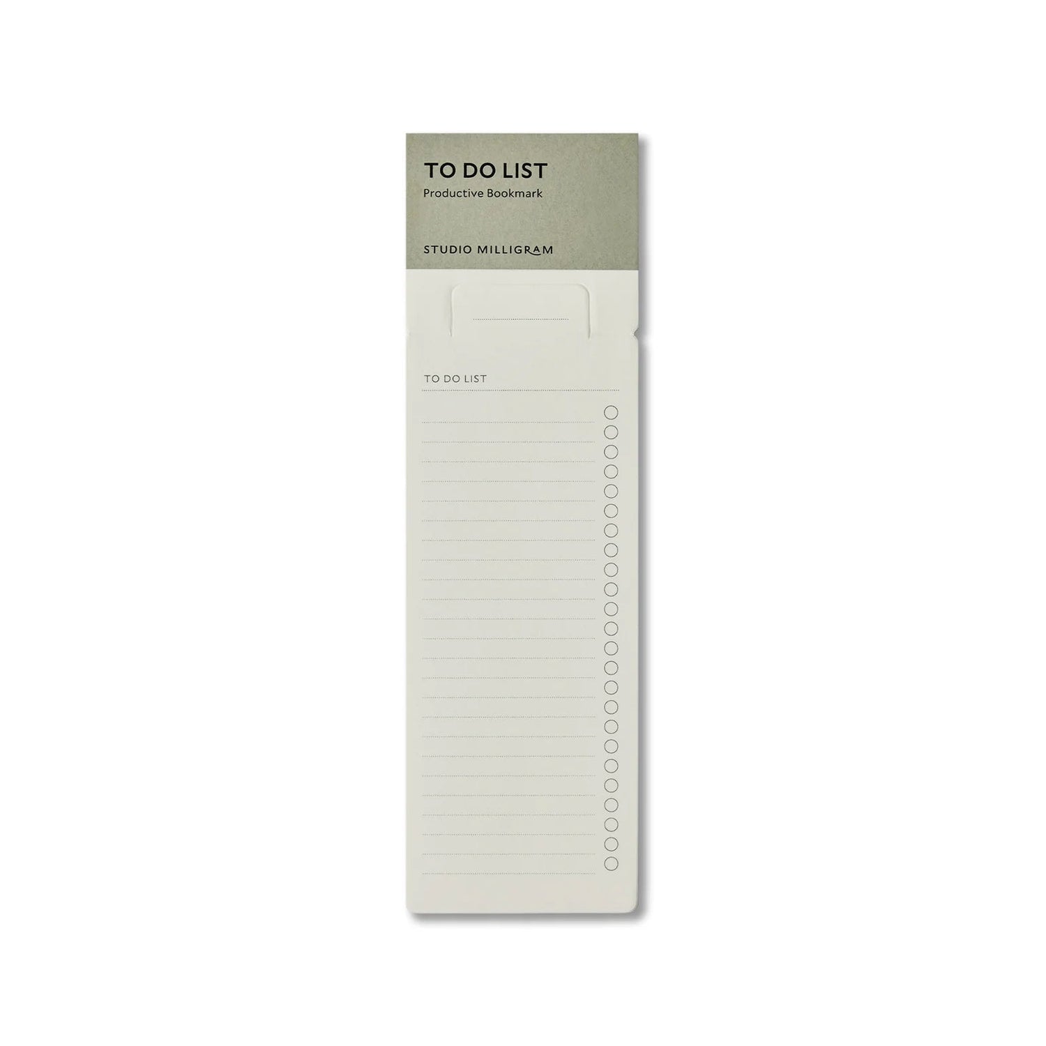 Studio Milligram - Productive Bookmarks - The Flower Crate