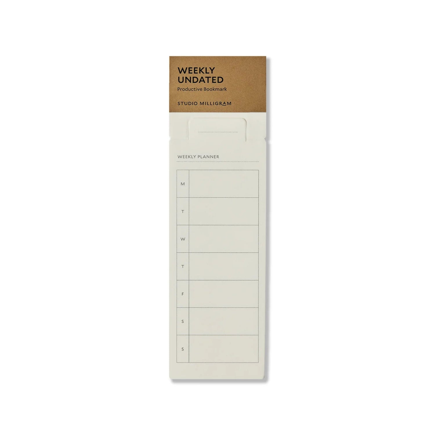 Studio Milligram - Productive Bookmarks - The Flower Crate