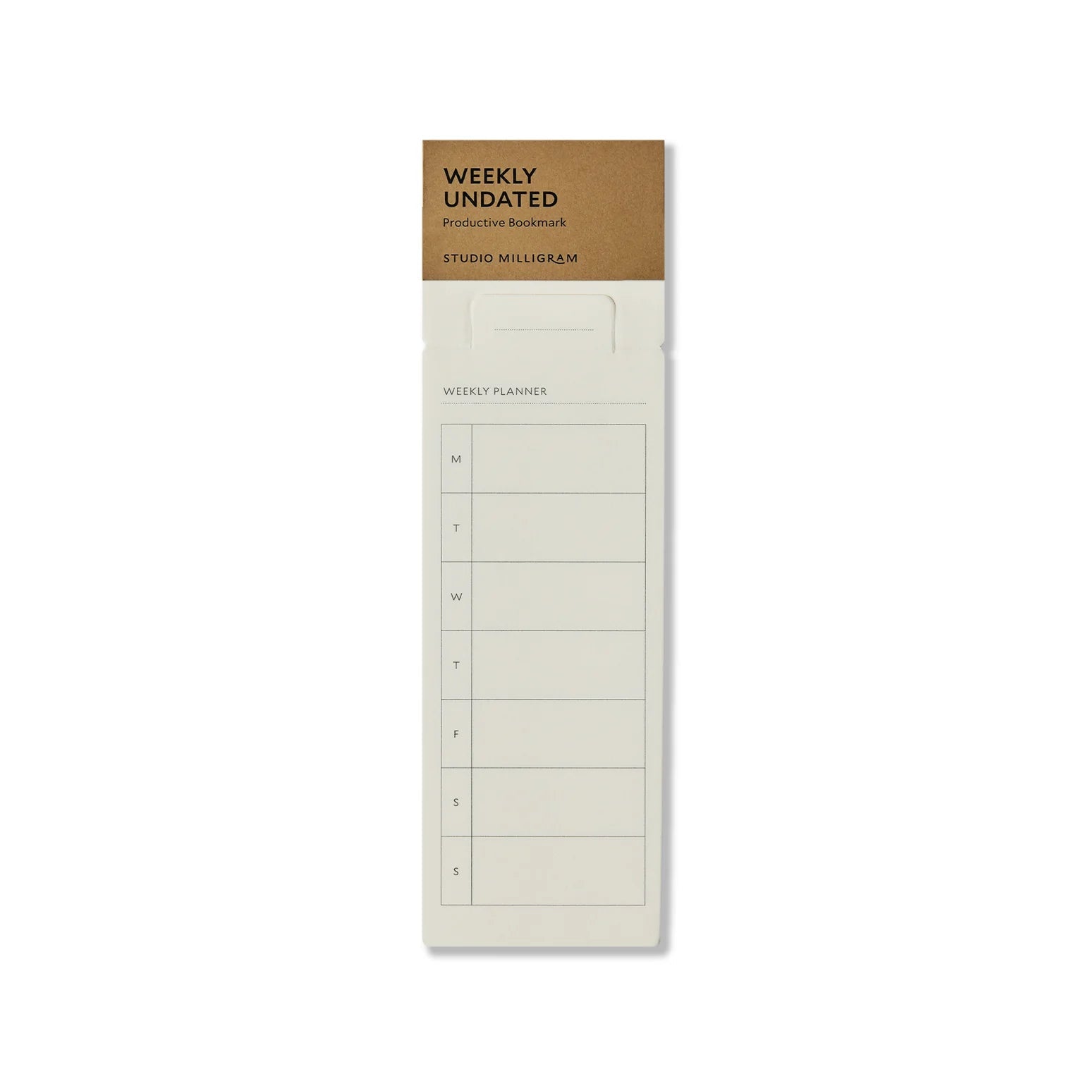 Studio Milligram - Productive Bookmarks - The Flower Crate
